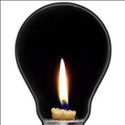 Candle in Light Bulb